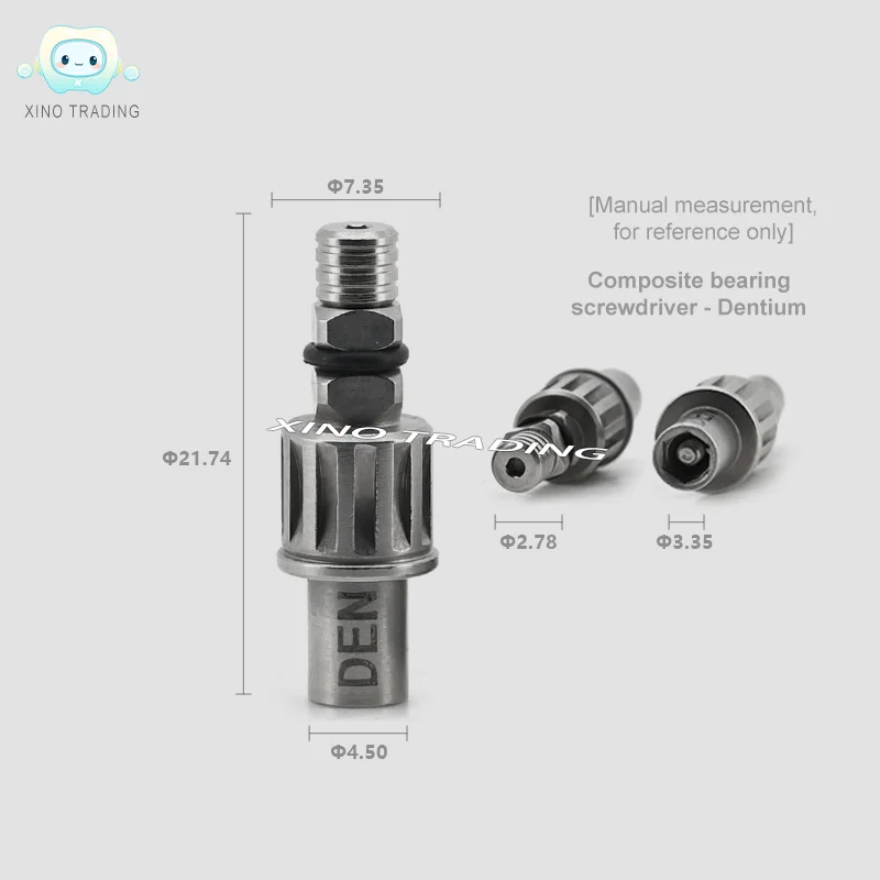 OSSTEM Dentium Dental Implant Screwdriver Nobel Compound Straight Ratchet Abutment Compound Driver Screw Torque Wrench Locator