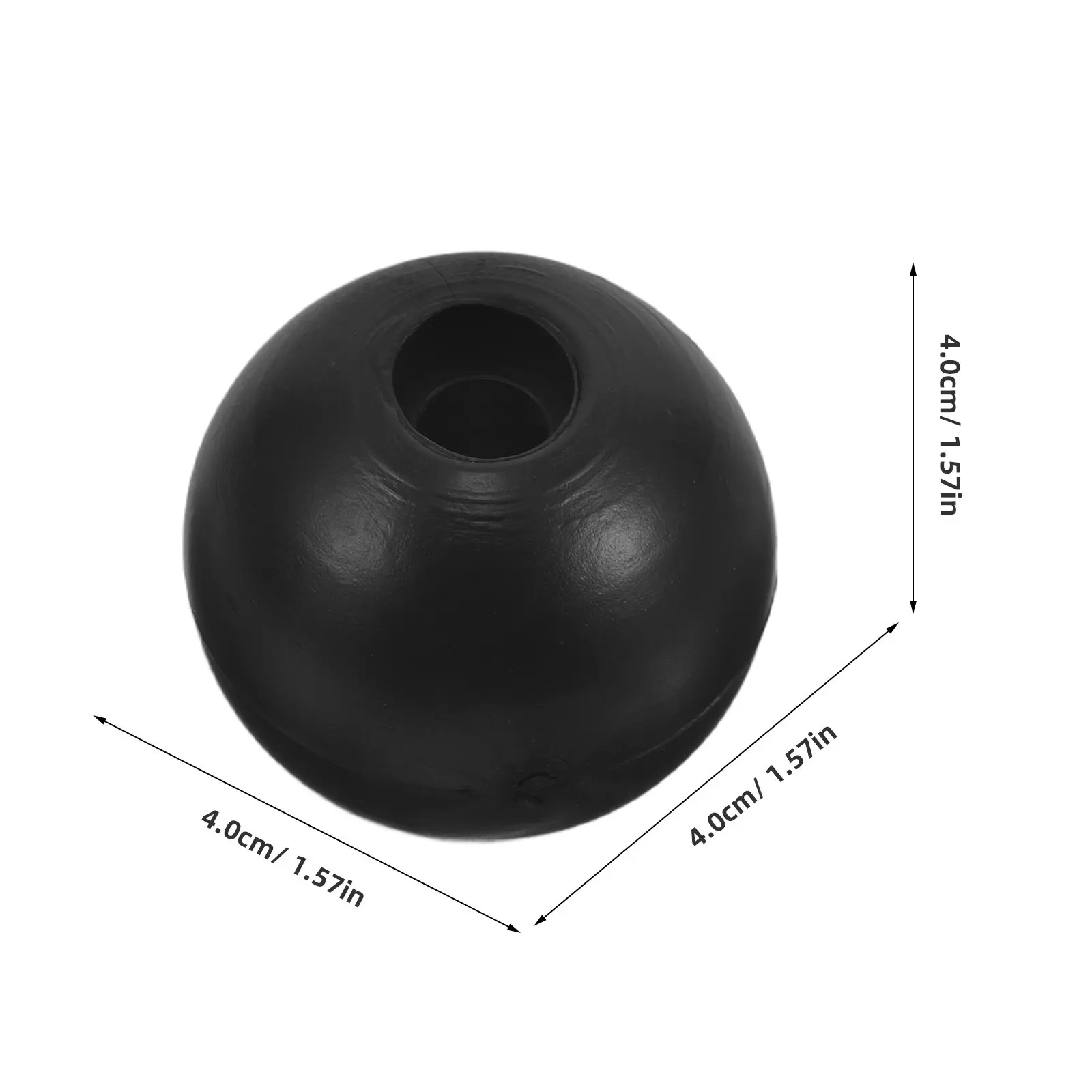 Gym Cable Stopper Balls 10 Pack Pulley Wire Rope Connectors Fitness Equipment Replacement Parts Black