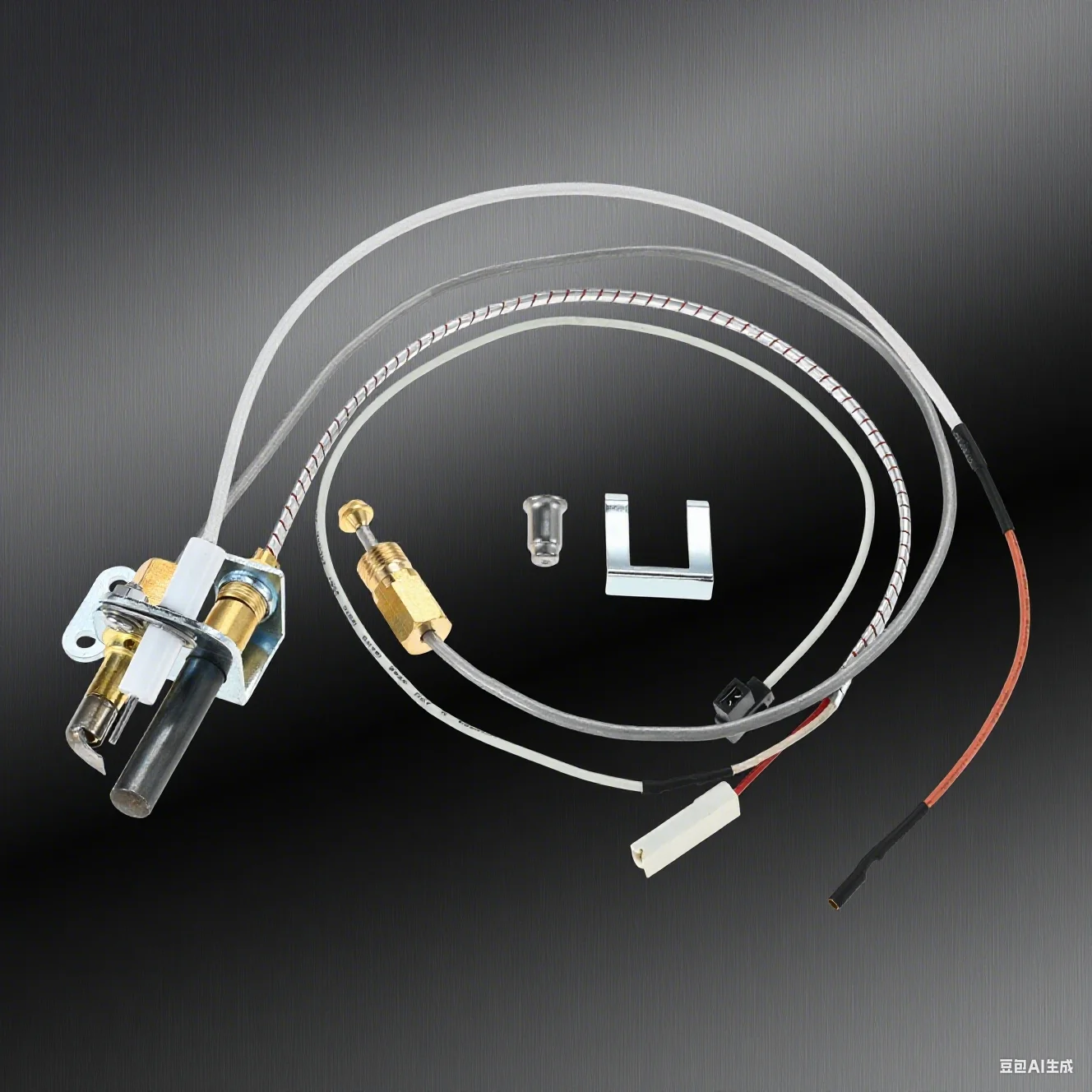 1Set 233-47845-05 Water Heater Thermocouple Kit Water Heater NG Pilot Assembly Compatible with Bradford White Water Heater