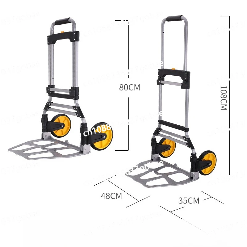 

Large folding portable trolley, suitable for pulling goods and shopping.