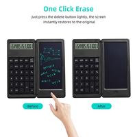 6 inch Calculator LCD Writing Tablet Notepad for Engineering Desktop Compact