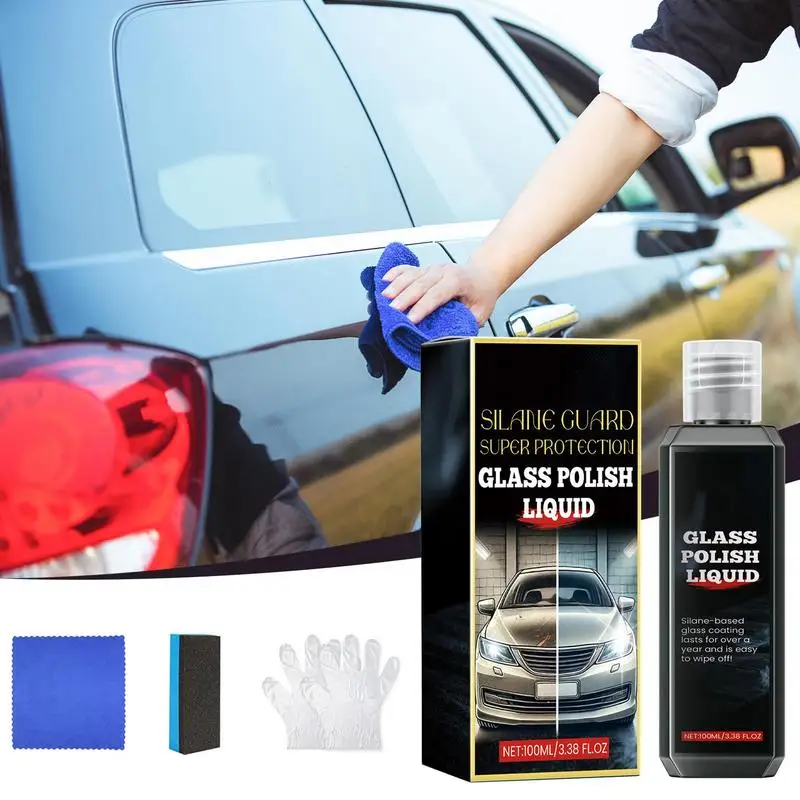 Spray Coating Agent Ceramic Auto Glass Oil Film Remover 100ml Super Protection Window Cleaner Quickly And Easily Restore Glass