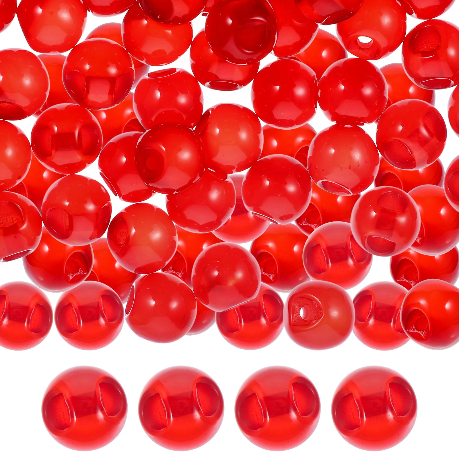 

100Pcs Exquisite Resin Sewing Buttons Chinese Style Decorative Clothes Buttons for Cheongsam Cardigan DIY Craft Sewing Closure