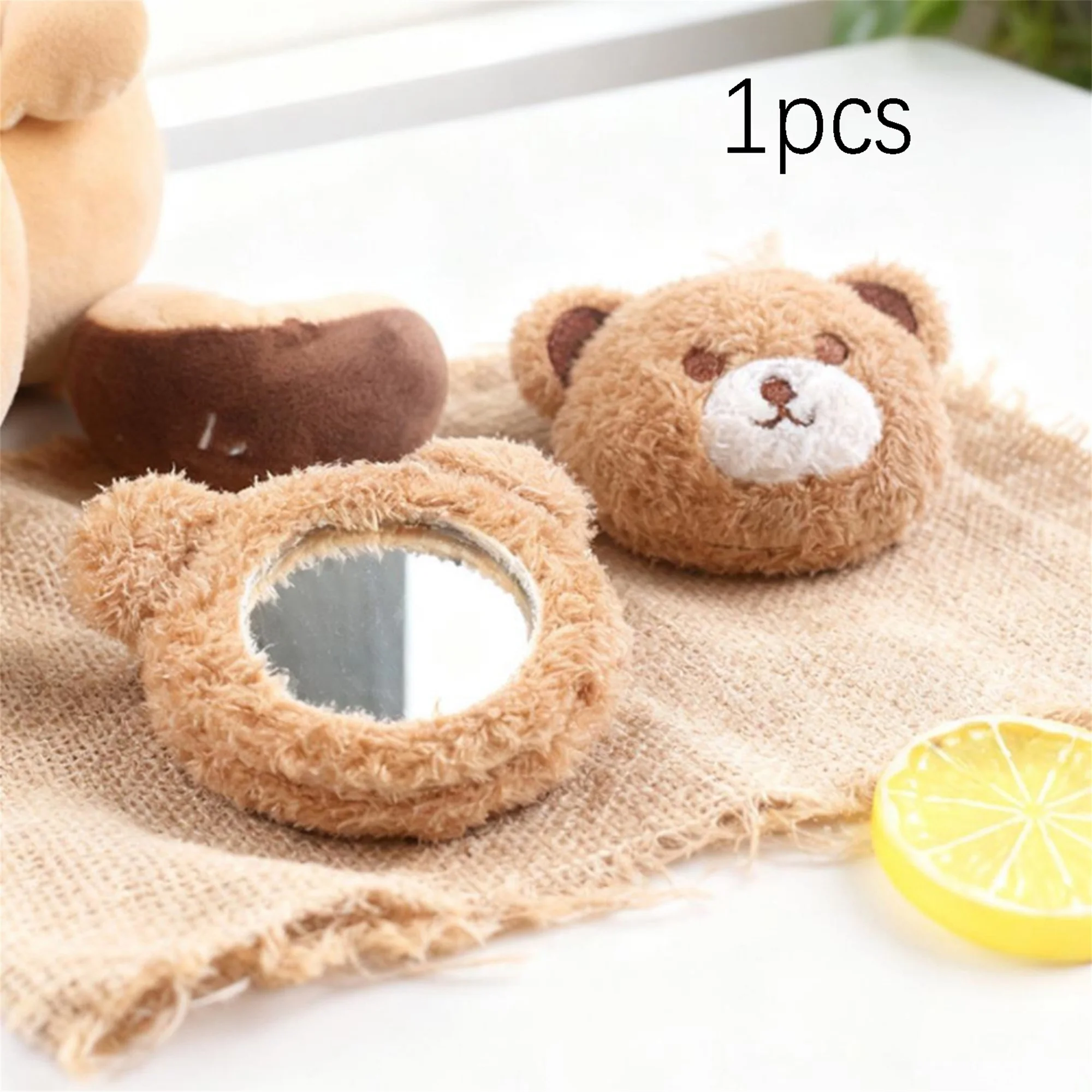 Cute Cat Cosmetic Mirror Compact Portable Travel Makeup Mirror for Girls and Women Small Size for On-the-Go Use