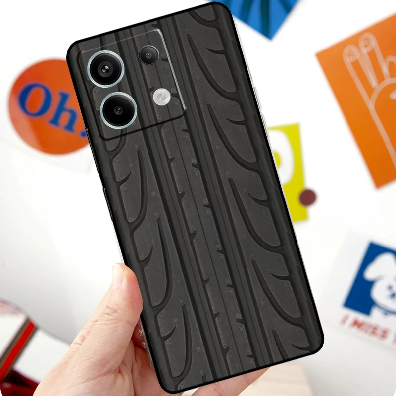 عجلة فقي الإطارات Funda لهاتف Xiaomi Redmi Note 14 13 10 11 12 Pro 10S 11S 12S حافظة لهاتف Redmi 15 13C 12C 10C 14C