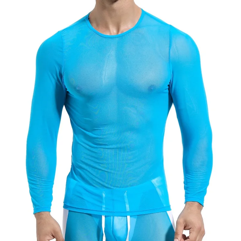 Quick-drying cycling clothes, foreign trade new mesh vest, fitness clothes, men's elastic vest, round neck
