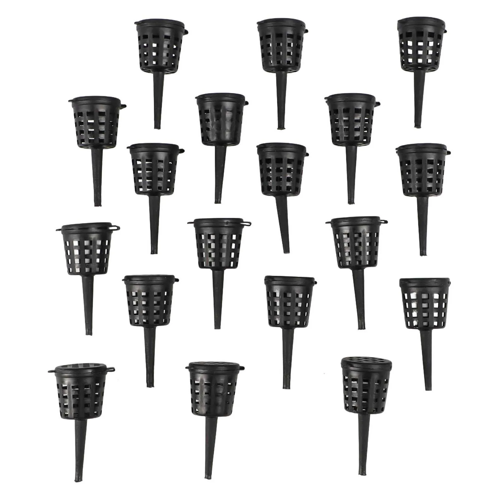 Fertilizer Basket Set with Lids for Indoor Plants Outdoor Beds and Greenhouse Applications Requiring Portion Stability
