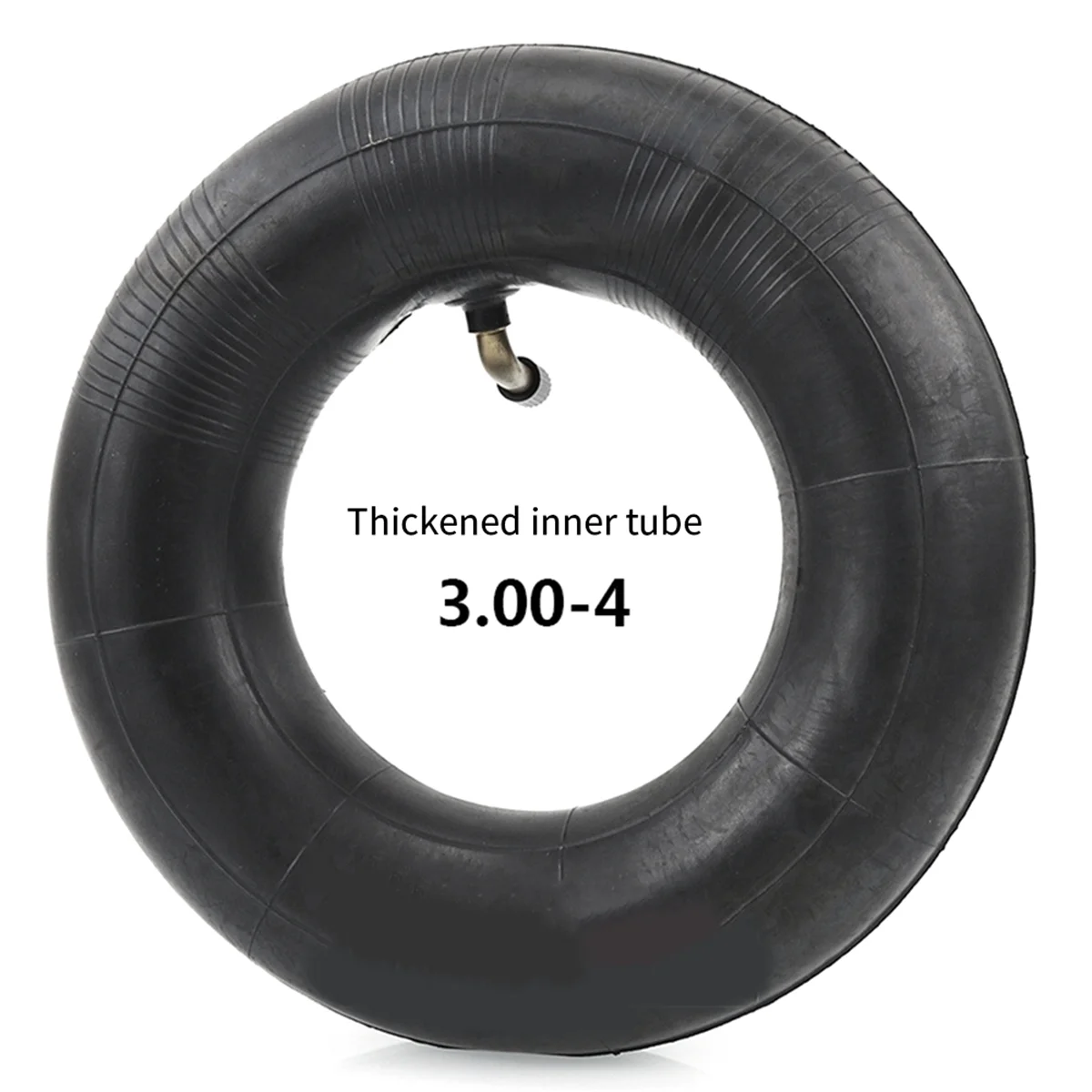 binnenbandenPak van 2 binnenbanden met TR87 klep voor kruiwagen, zakwagen, handkar 3.00-4, 10X3, 260X85 zwart