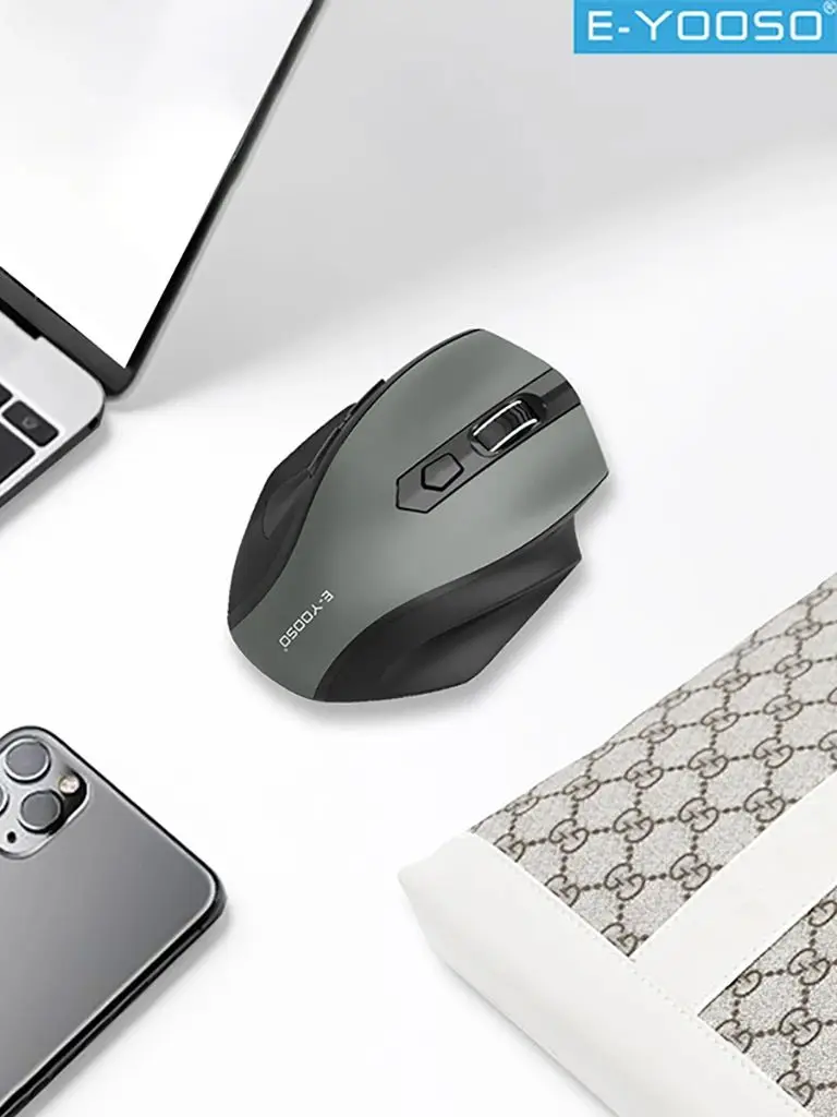 E-YOOSO 2.4G souris sans fil Portable ergonomique souris d'ordinateur souris