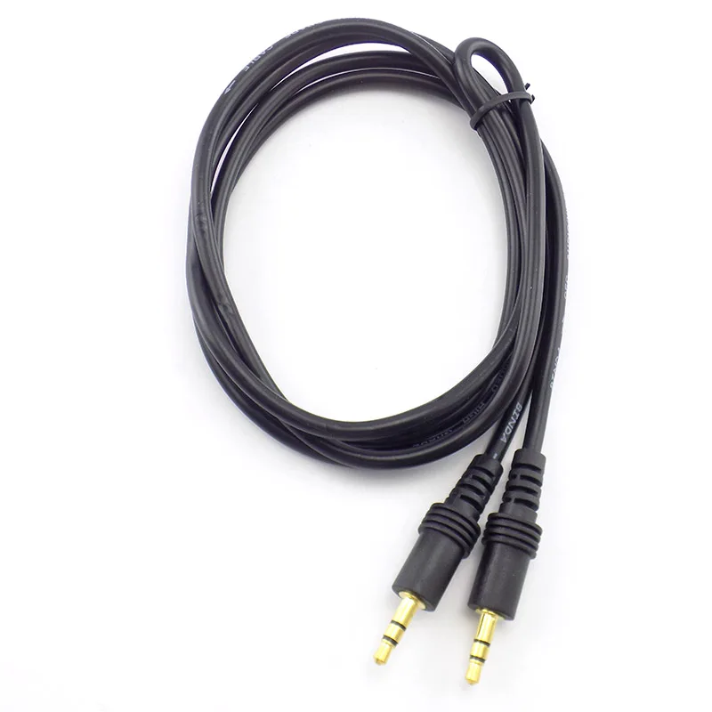 1.5/3/5/10M 3.5mm męski do męskiego Jack Audio Stereo Aux AV Przedłużacz kabla do głośnika audio TV Komputer Laptop odtwarzacz W28