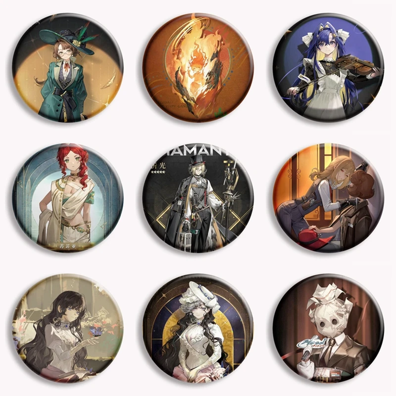 Gioco Reverse 1999 Anime Button Pin Vertin Regulus Sonetto Lilya spilla Badge Bag Decor accessori fan Collect Friends Gift