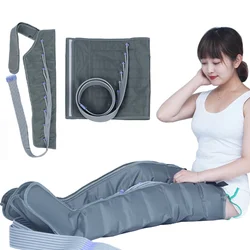 8 Airbag Pressotherapy Air Compression Leg Foot Massager Vibration Infrared Therapy Arm Waist Pneumatic Air Wave Pressure Machin