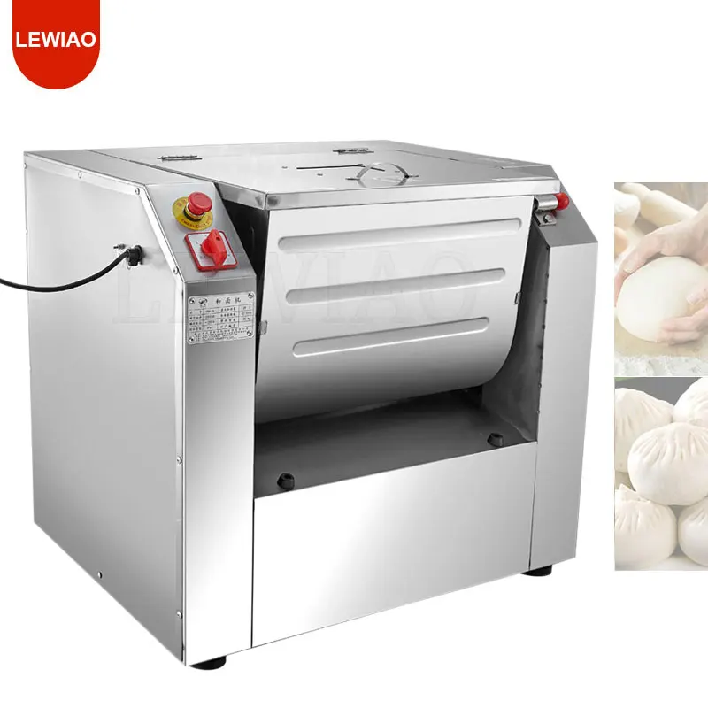 

Electric Flour Mixers Merchant Dough Kneading Machine Stainless Steel Pasta Stirring Food Making Bread 220V