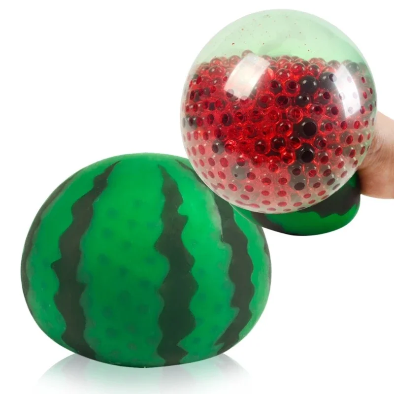 Safe Squeeze Sensory Ball Watermelon Fruit Decompression Toy For All Ages