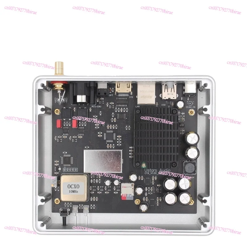 C19 HiFi Music Bridge, Raspberry Pi OCXO Thermostatic Crystal Oscillator  AirPlay UPNP NAA