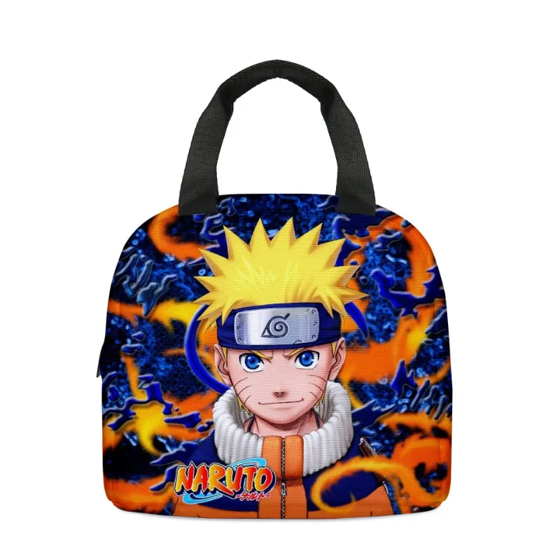 

Popular Anime Naruto Students Lunch Bag Large Capacity Insulated Food Bags for School Picnic 3D Print Boy and Girl Birthday Gift