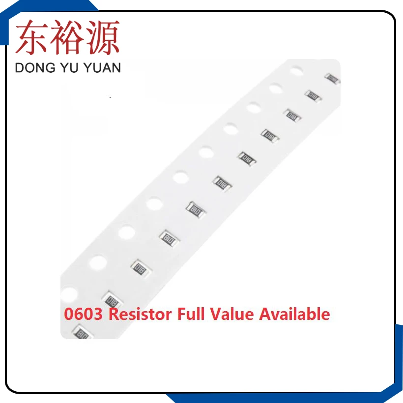 200 Uds 0603 1K 2,2K 10K 100K 0R 1R 10R 100R 220R 330R 470 Ohm resistencia de Chip SMD 10K Ohm 5% 0R-10M 2/3/4/5/6/7/8/9/R/K Kit