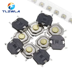 100PCS 4X4X1,5 MM SMD Tactile Tact Push Button Micro Schalter 4*4*1,5mm Push Button Kupfer Kopf Tasten Taste 4Pin