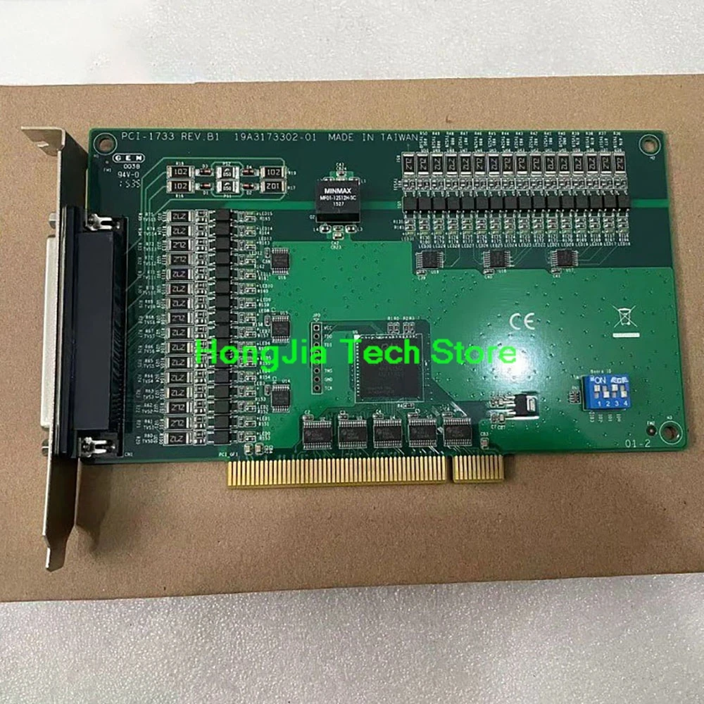 For Advantech 32 Isolation Digital Input Card PCI-1733REV.B1