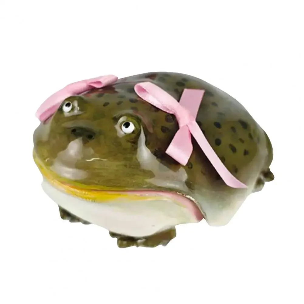 Funny Frog Shaped Case for AirPods 4, Hard Resin 3D Toad Earbuds Cover, Scratchproof Protective Shell with Novel Design