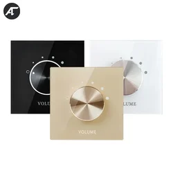 Tuning Switch Sound Control Panel 4-8ohm Volume Controller Five Segment Dual Channel Audio Fixed Adjustment Knob Music Regulator