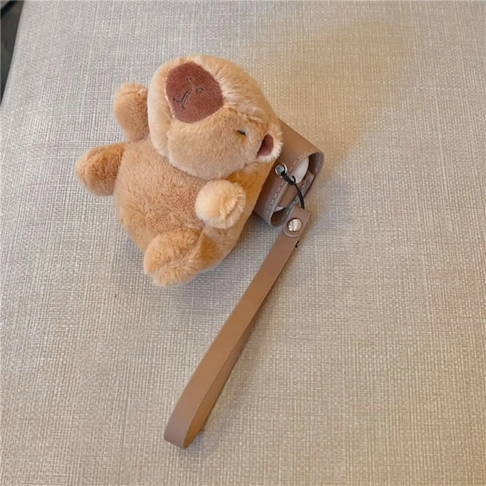 

Новая сумка для наушников Capybara, чехол для наушников с мультяшным Bluetooth, подарок со шнурком-брелком для Airpods 1/2/3/4/Pro/Pro2