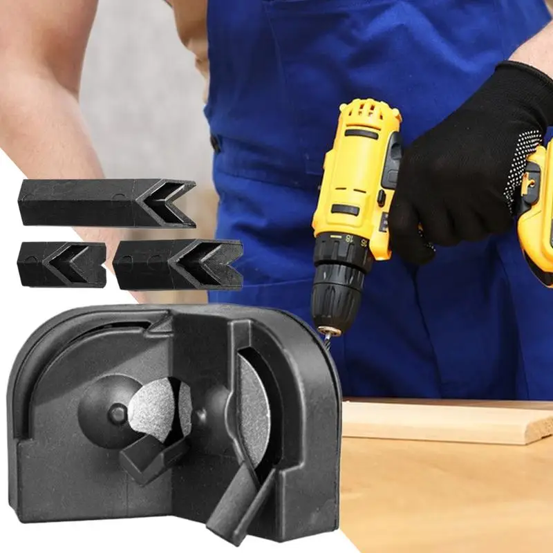 Afilador de brocas para amoladora, máquina rectificadora ergonómica, ayuda de alto rendimiento, herramienta afiladora de brocas de precisión para