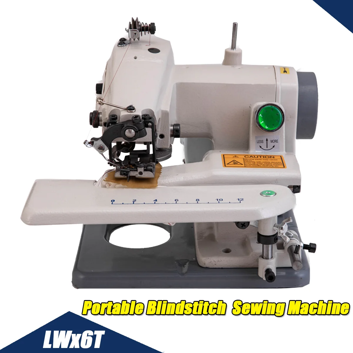 Macchina da cucire portatile punto cieco Hemming macchina da cucire punto lunghezza 3-8mm fino a 1200 punti al minuto