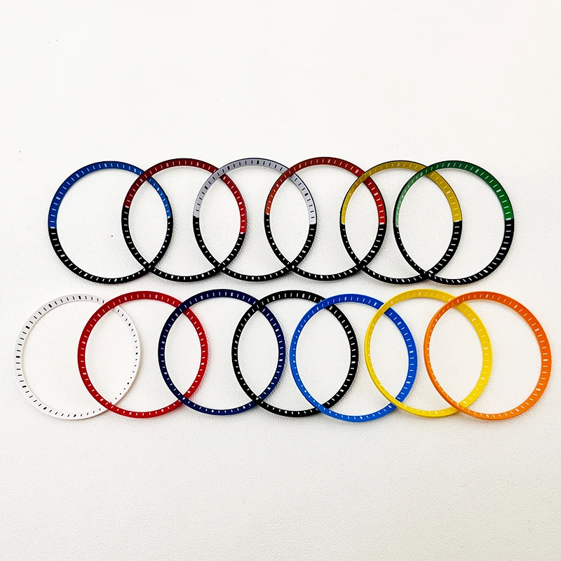 30.5mm SKX007 Chapter Ring SRPD Case Inner Ring fits Seiko SKX007 SKX009 Diving Case Multiple Colour Inner Ring Watch Parts