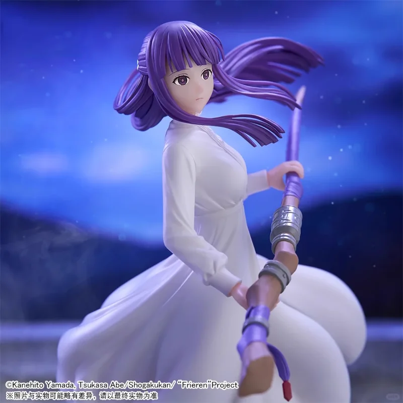 Figurine originale de dessin animé Luminasta Frieren: au-delà du fin du voyage, figurine d'action magique d'attaque de fougère, modèle de loisirs à collectionner