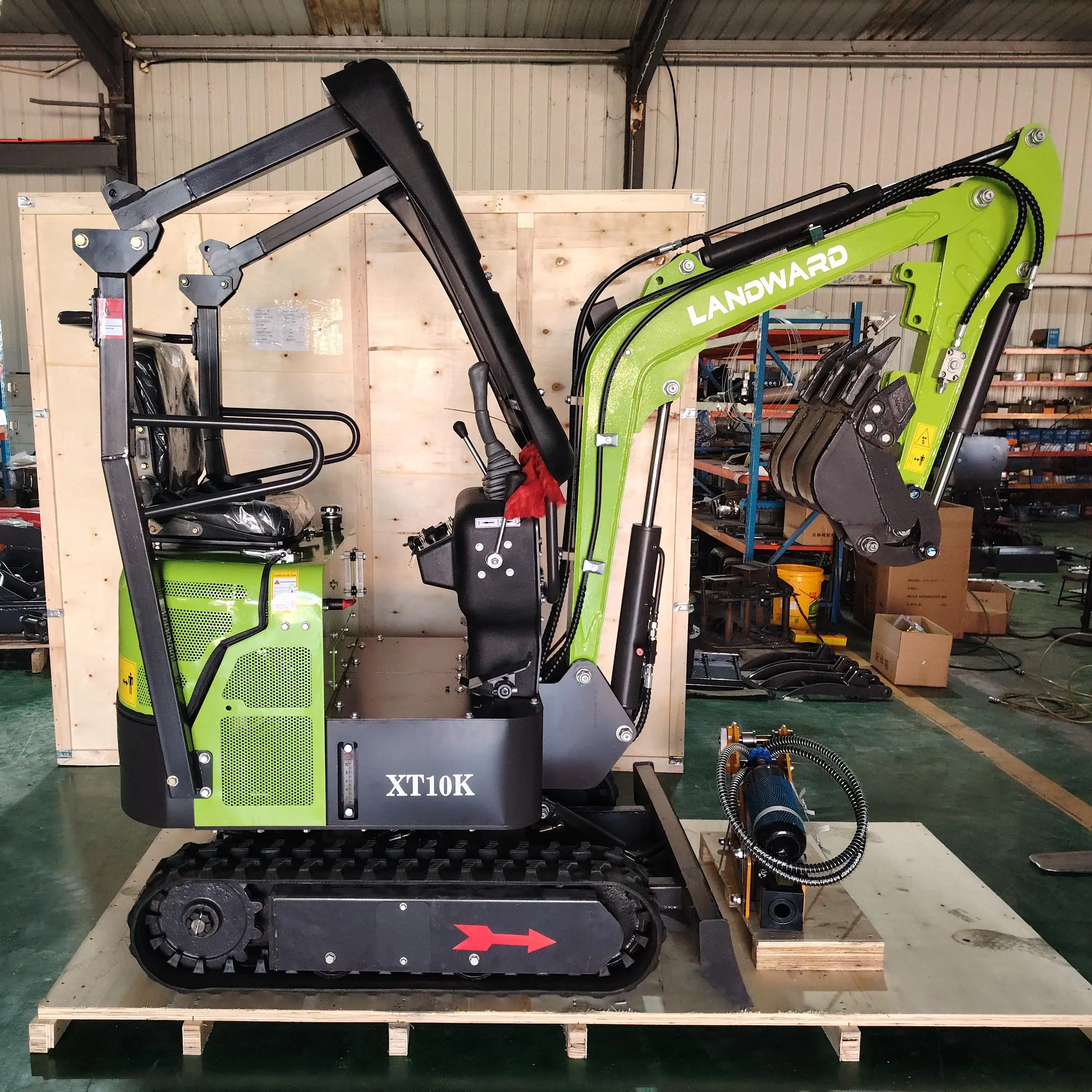 

Home Use Small Crawler Excavator Wholesale 1 Ton High Quality Hydraulic Trencher Customized 1000 KG Agricultural Mini Digger