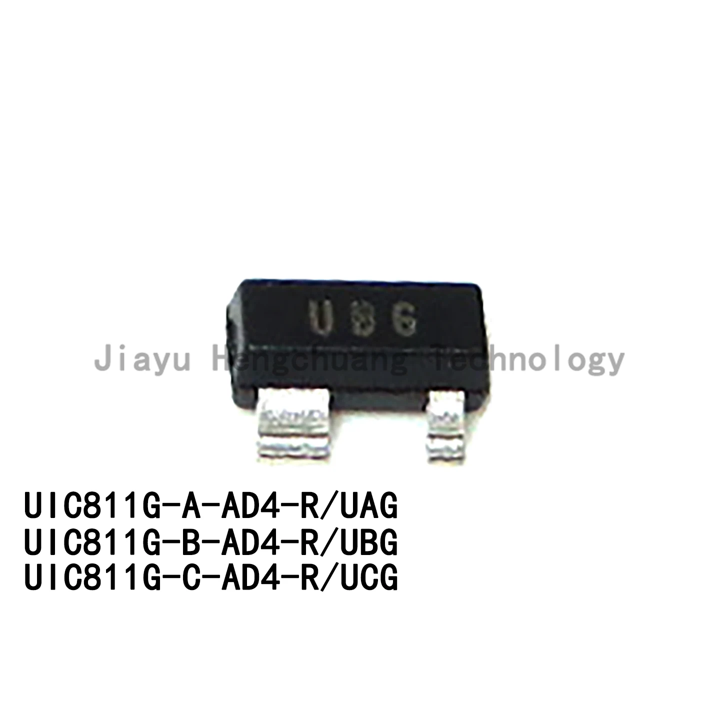 5PCS UIC811G-B-AD4-R UIC811G-C UIC811G-A Silkscreen: Ubg Ucg Uag SOT-143 2.63V/…