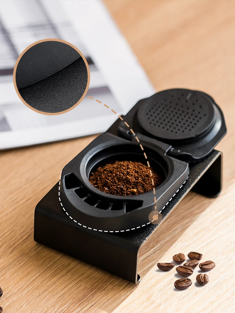 Befüllbares Kaffeepulver Dolce Gusto Kaffeemaschinen-Kapseladapter, wiederverwendbarer Ständer, geeignet für Dolce Gusto MINI ME / PICCOLO XS