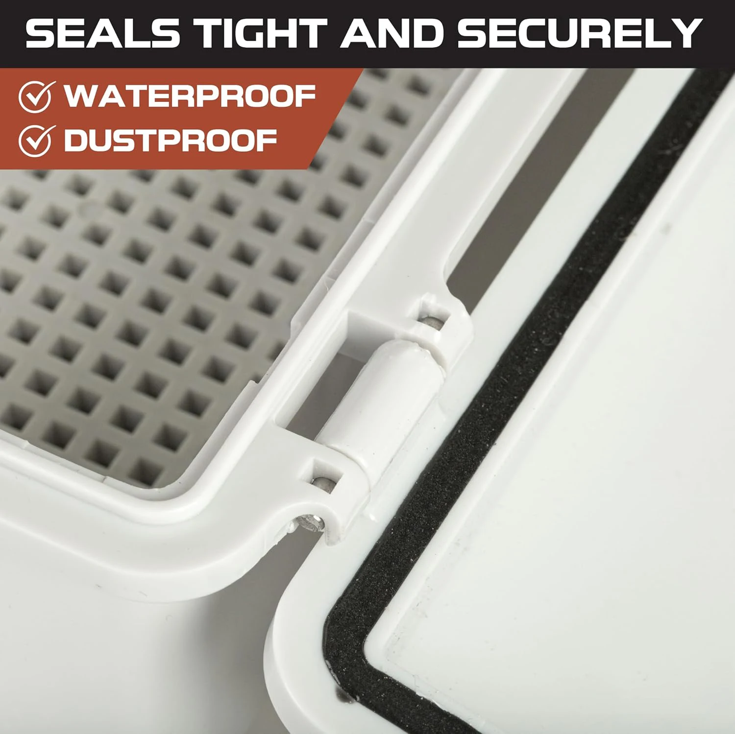 IP66 Waterproof Plastic Wire Junction Box ABS Outdoor Electronic Instrument Gray/Transparent Cover Distribution Box Enclosure