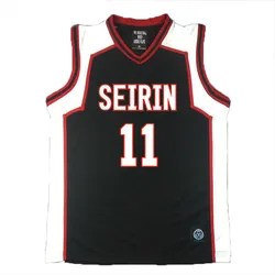 Anime Kuroko Tetsuya No Basuke SEIRIN Kagami Taiga Tsuchida Satoshi Hyuga Costume Basketball 10 11 Jersey Cosplay Tshirt Costume