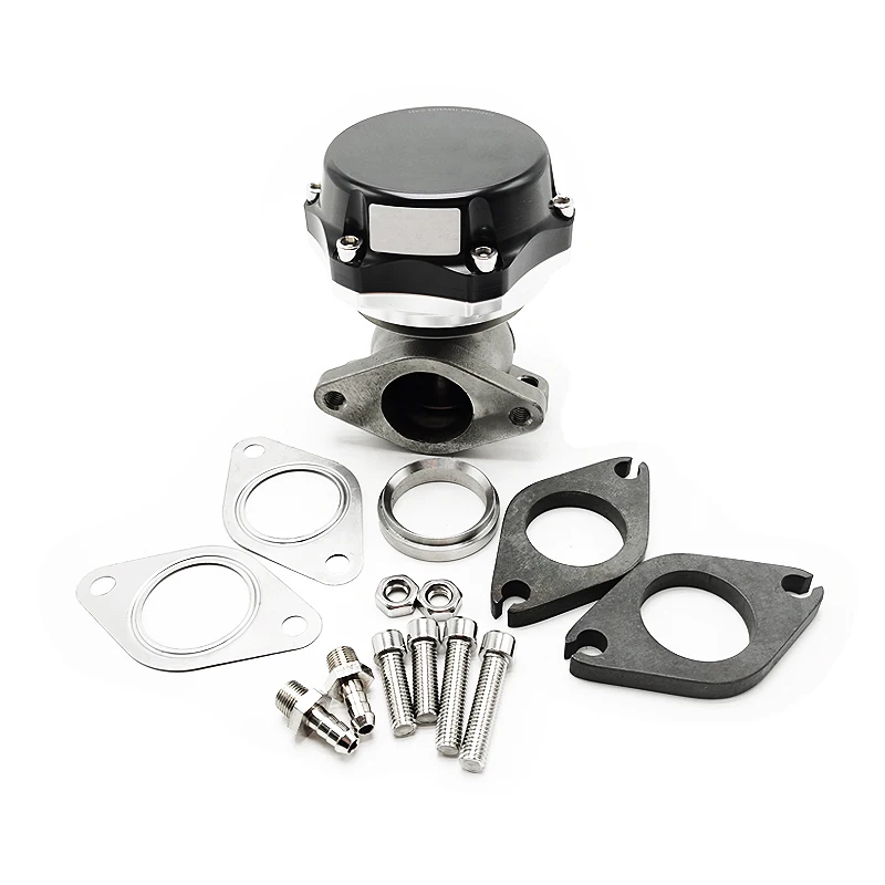 Adjustable 38mm 2 Bolts External Turbo Wastegate+38mm Elbow Adapter