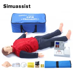 LCD Color Display Computer CPR Simulator Trainer Full Body Adult CPR Manikin/Mannequin, First aids Training Model/Dummy