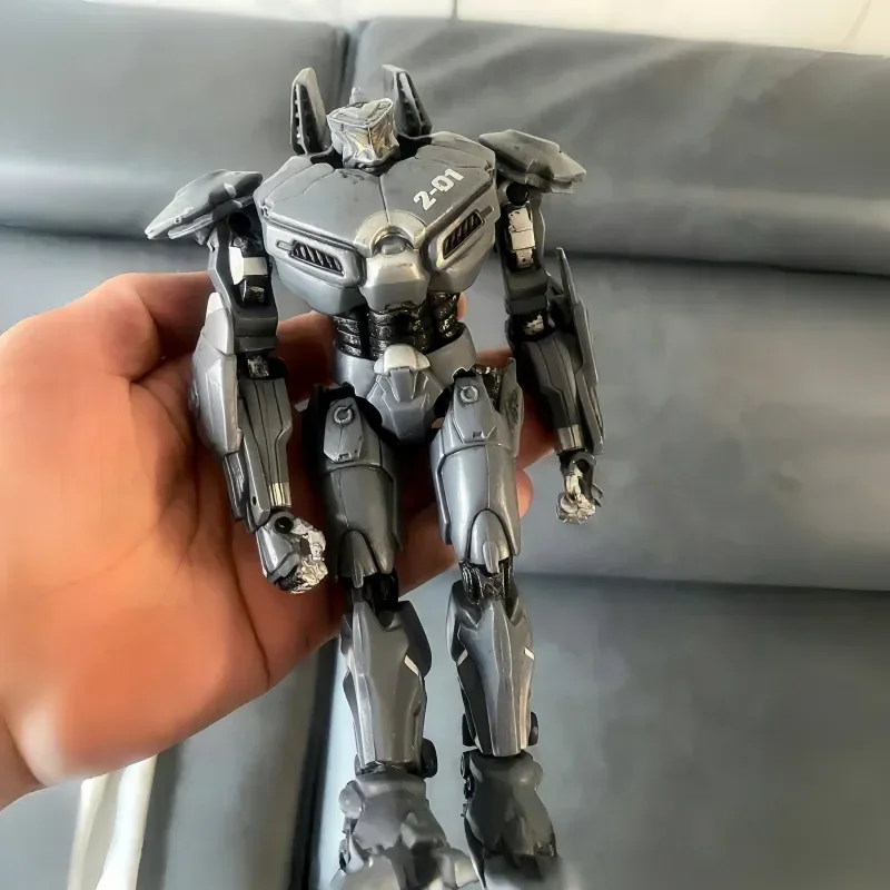 New Arrival 18cm Bandai Pacific Rim Mecha Figurka akcji Lalka Zabawki Anime Neca Horizon Warrior Cherno Alpha Kolekcja Model Prezenty