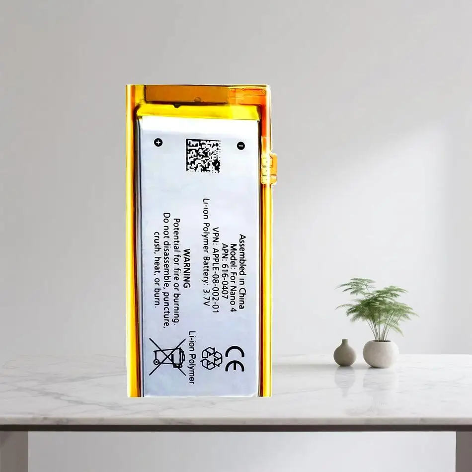 

For Apple Ipod Nano 4 4Th Gen 616-0407 High-Capacity Mp3 Battery