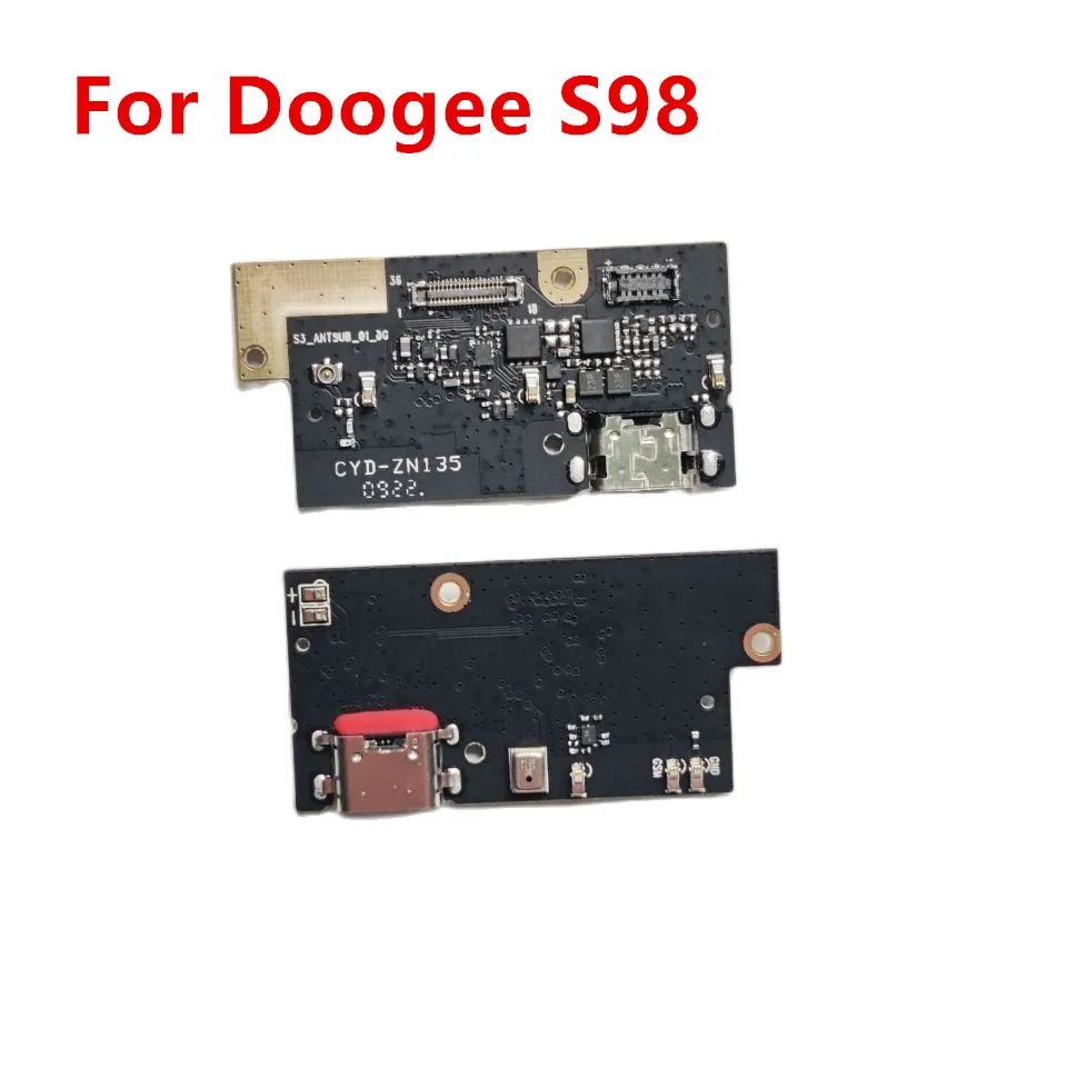 

New Original For DOOGEE S98 6.3inch Smart Cell Phone USB Board Charging Dock Parts Plug Charger Port