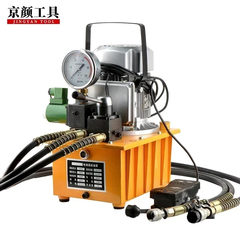 

HHB-700-D3 Factory 700 bar High Pressure hydraulic pump electric portable oil pump post tension oil pump