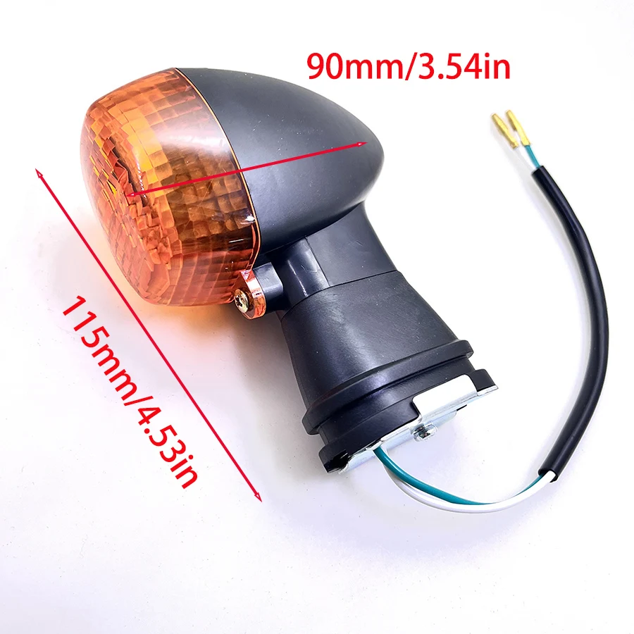 2PCS Front Motorcycle Turn Signal Light Indicator Lamp For kawasaki ZXR250 ZXR400 ZXR750 ZXR KLE 250/400/500 ZRX1200R ZRX1200S