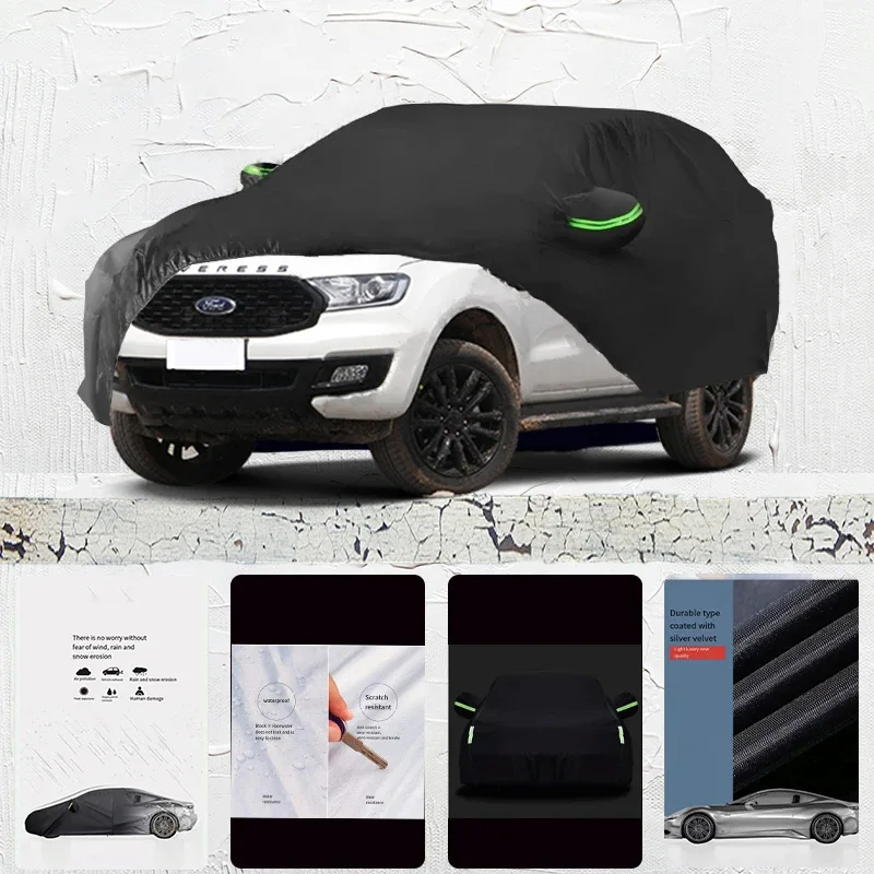 

For Ford-Everest Auto Anti snow Anti dust Anti-uv Anti peeling paint And Anti Rainwater 210t car cover Car cover protection