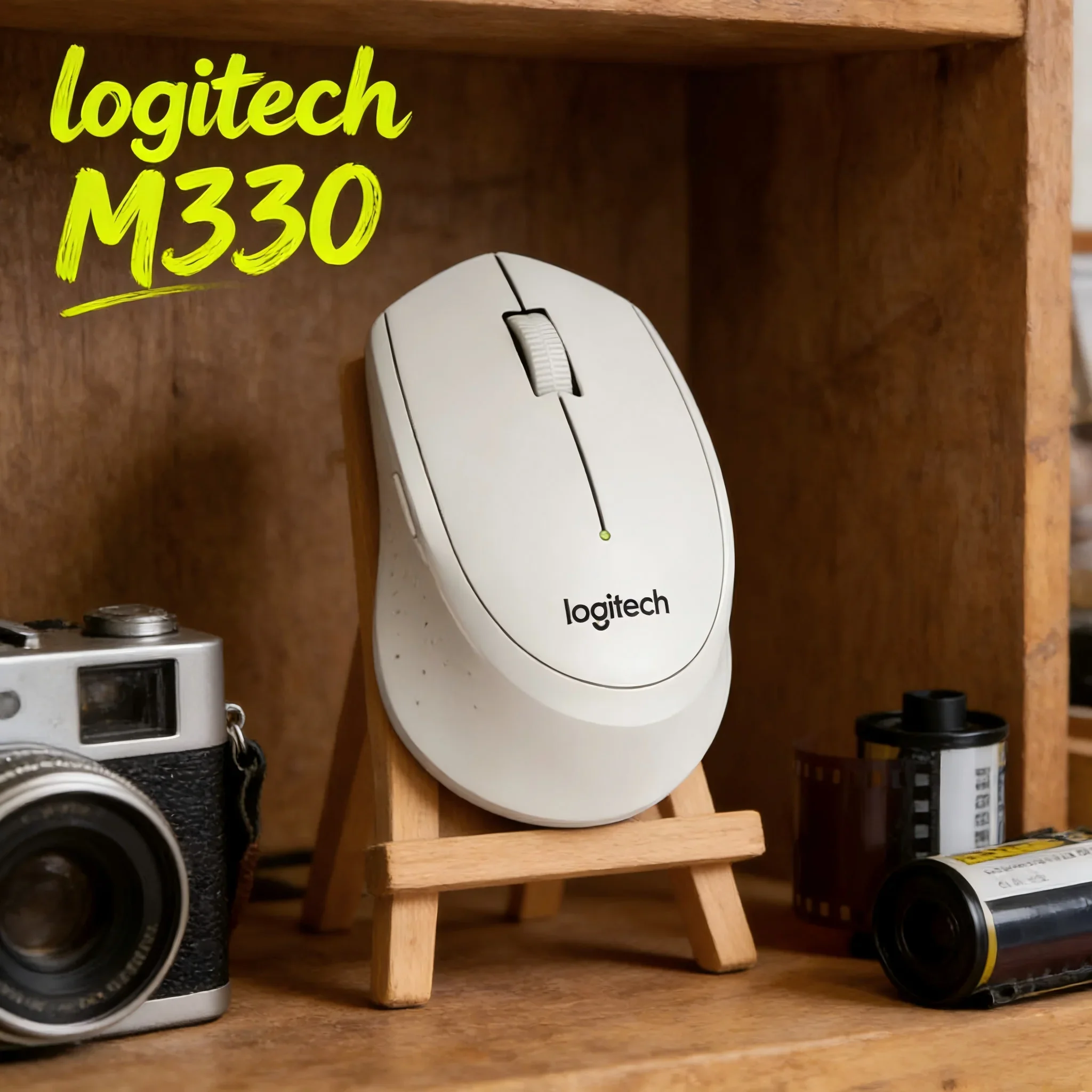 

Logitech M330 dual-mode wireless gaming mouse is lightweight and features low latency,delivering ultra-precise team coordination