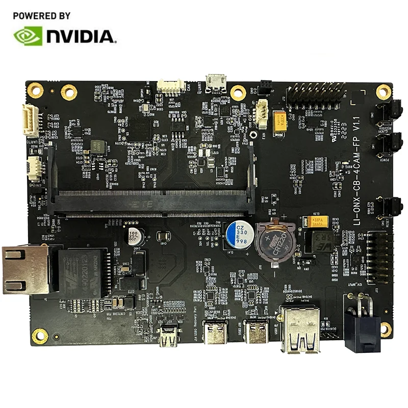 Leopard Imaging LI-ONO-CB-4CAM-FP Carrier board for NVIDIA® Jetson Orin™ NANO SOM