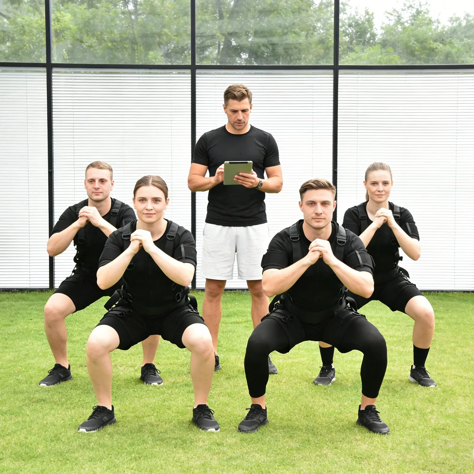 Professional EMS Wet Vest Training Suit for Personal Trainers