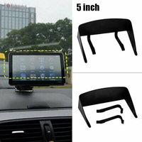Car GPS Navigator Sun Shade 5Inch Universal Anti-Glare Visor Shield 124*81*35mm Auto SunShade Anti-reflections