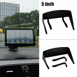 Car GPS Navigator Sun Shade 5Inch Universal Anti-Glare Visor Shield 124*81*35mm Auto SunShade Anti-reflections