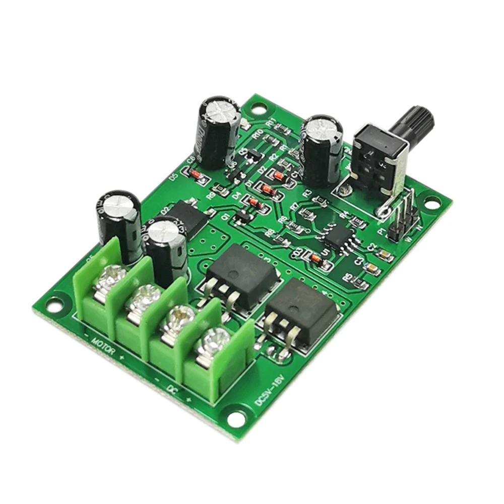 DC5-18V 15A DC Motor Driver Controller Board with Reverse Voltage Over Current Protection for Hard Drive Motor