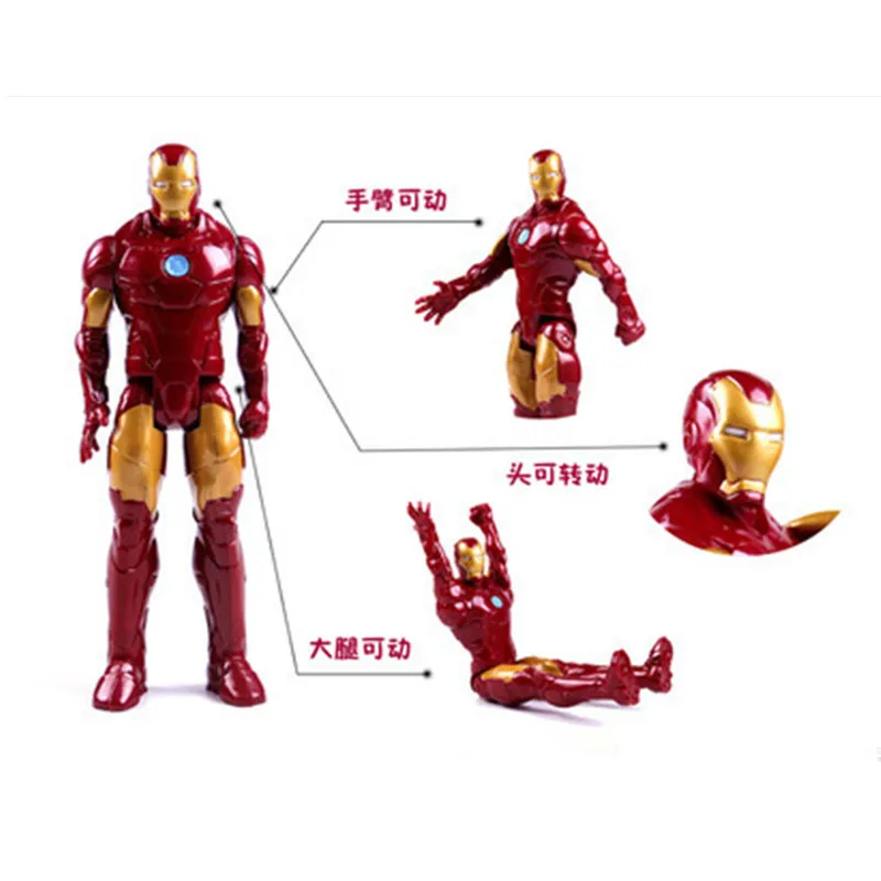 Hot Toys Marvel Avengers Robert Bruce Banner Anime Figures Black Panther Iron Man Thor Figurines Car Decoration Doll Fans Gift